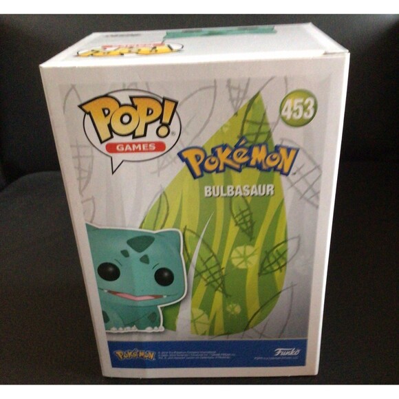 POKEMON BULBASAUR FUNKO POP GAMES Collectible Vinyl Figure #453 - Picture 3 of 5
